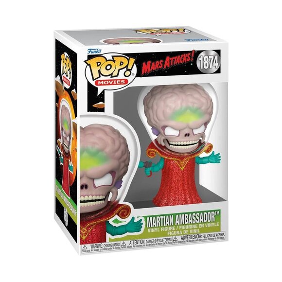 Funko Pop! Mars Attacks - Martian Ambassador #1874 - Picture 3 of 3
